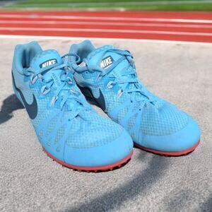 Size 10.5 - Nike Zoom Rival M 8 Football Blue